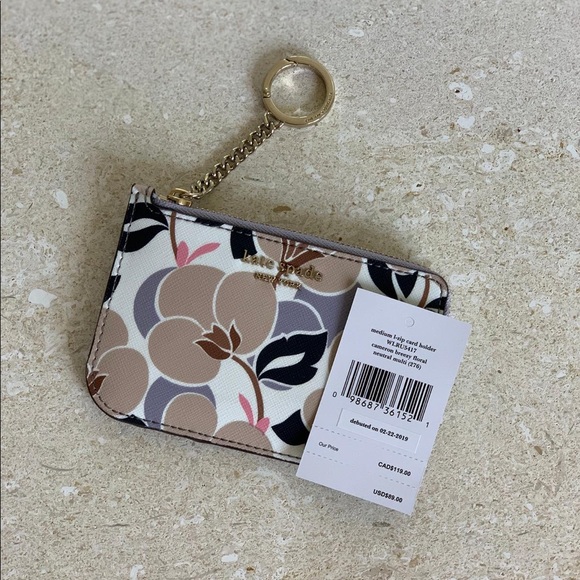 🔥FINAL SALE🔥 Kate Spade Floral Card Holder - Picture 3 of 3